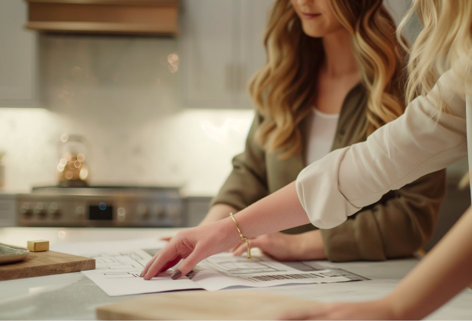 Collaboration entre designer-cuisinistes et designers d’intérieur pour des projets uniques.